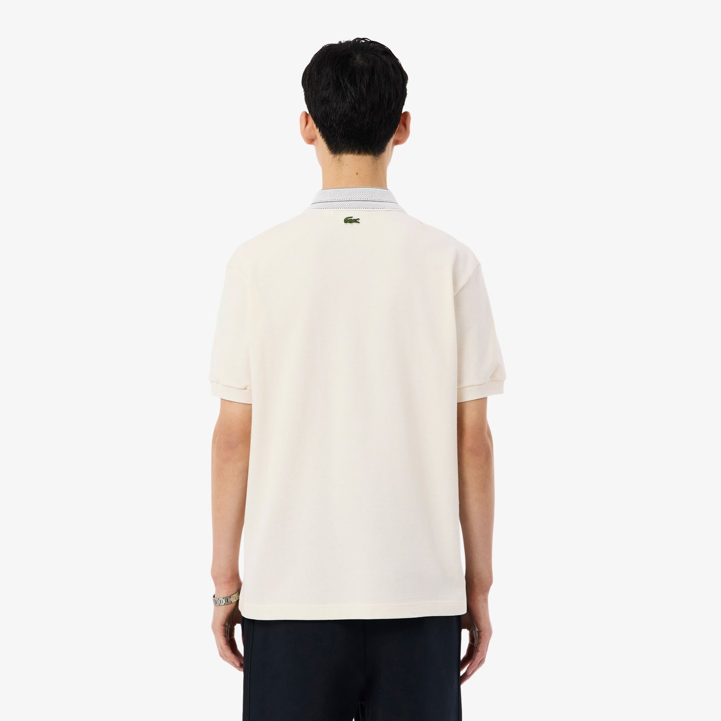 Polo De Corte Clásico Con Insignia Fabricado En Francia