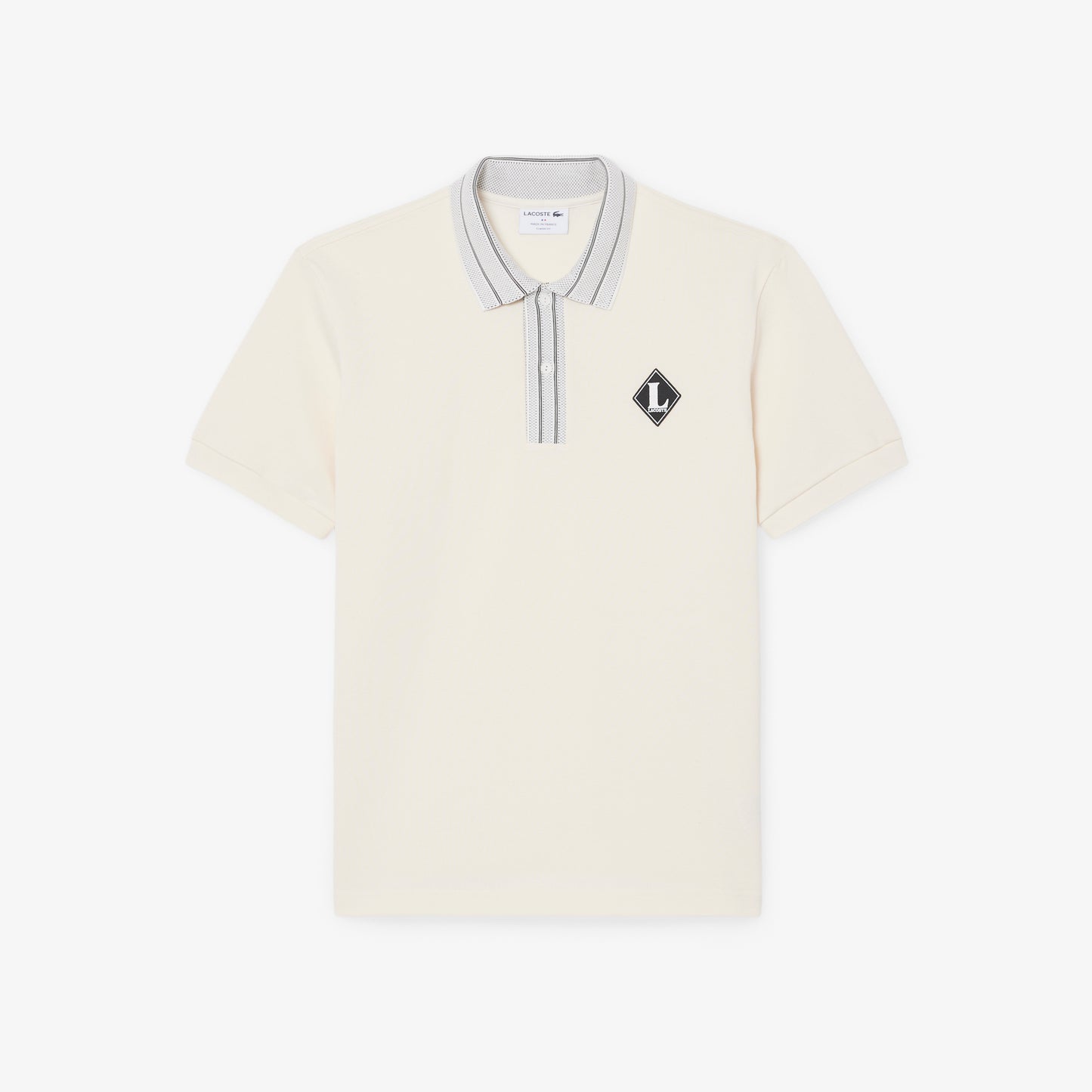Polo De Corte Clásico Con Insignia Fabricado En Francia