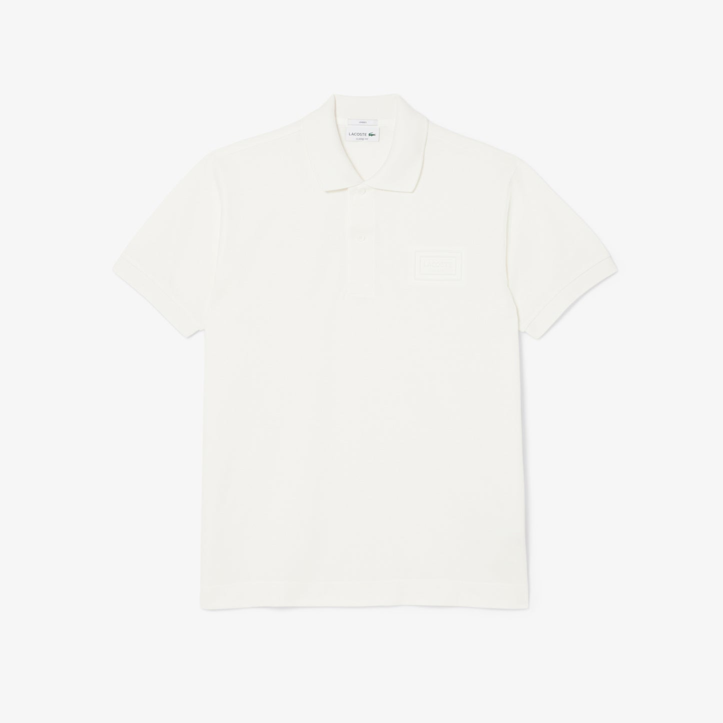 Polo De Corte Clásico Con Detalles De Marca En Relieve