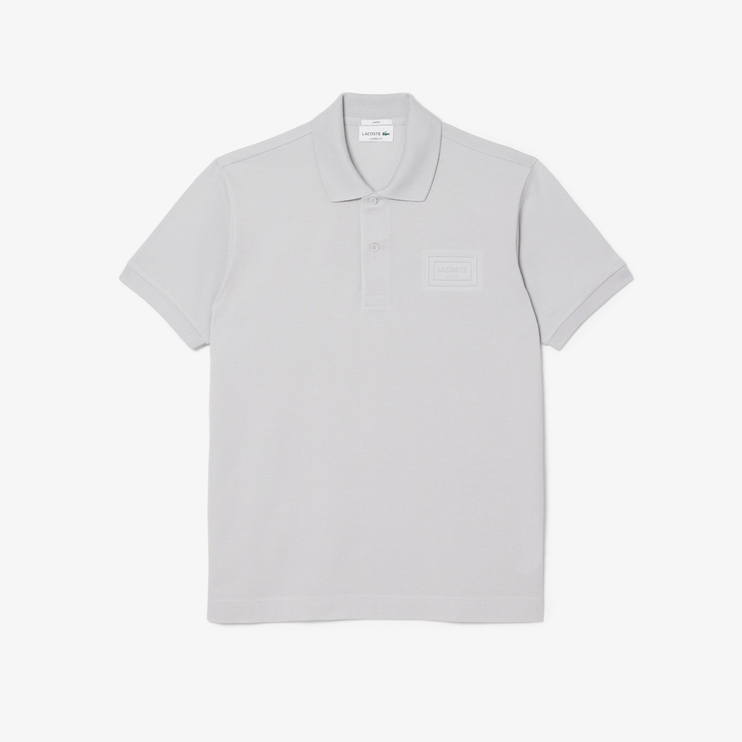 Polo De Corte Clásico Con Detalles De Marca En Relieve