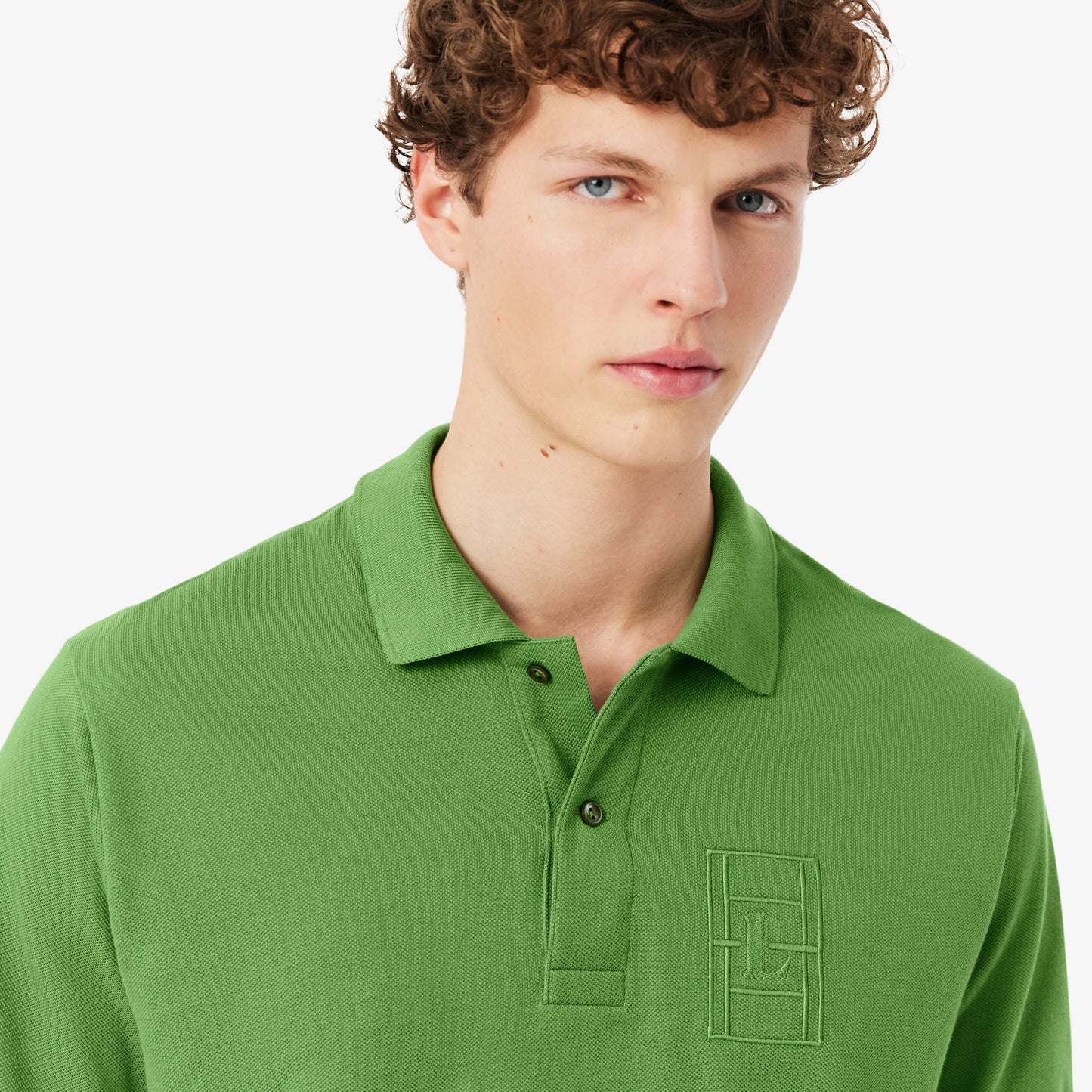 Polo De Corte Clásico De Petit Piqué Con Detalle Bordado