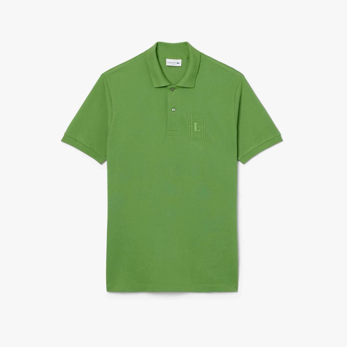 Polo De Corte Clásico De Petit Piqué Con Detalle Bordado