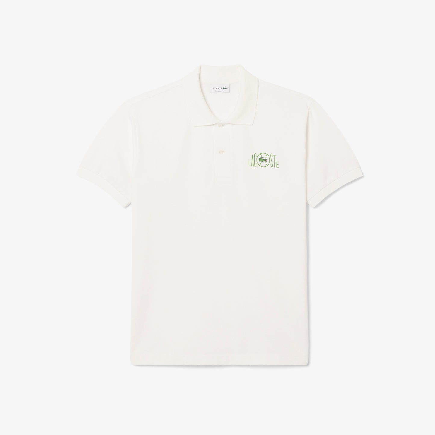 Polo De Corte Clásico Con Detalles De Marca Gráficos