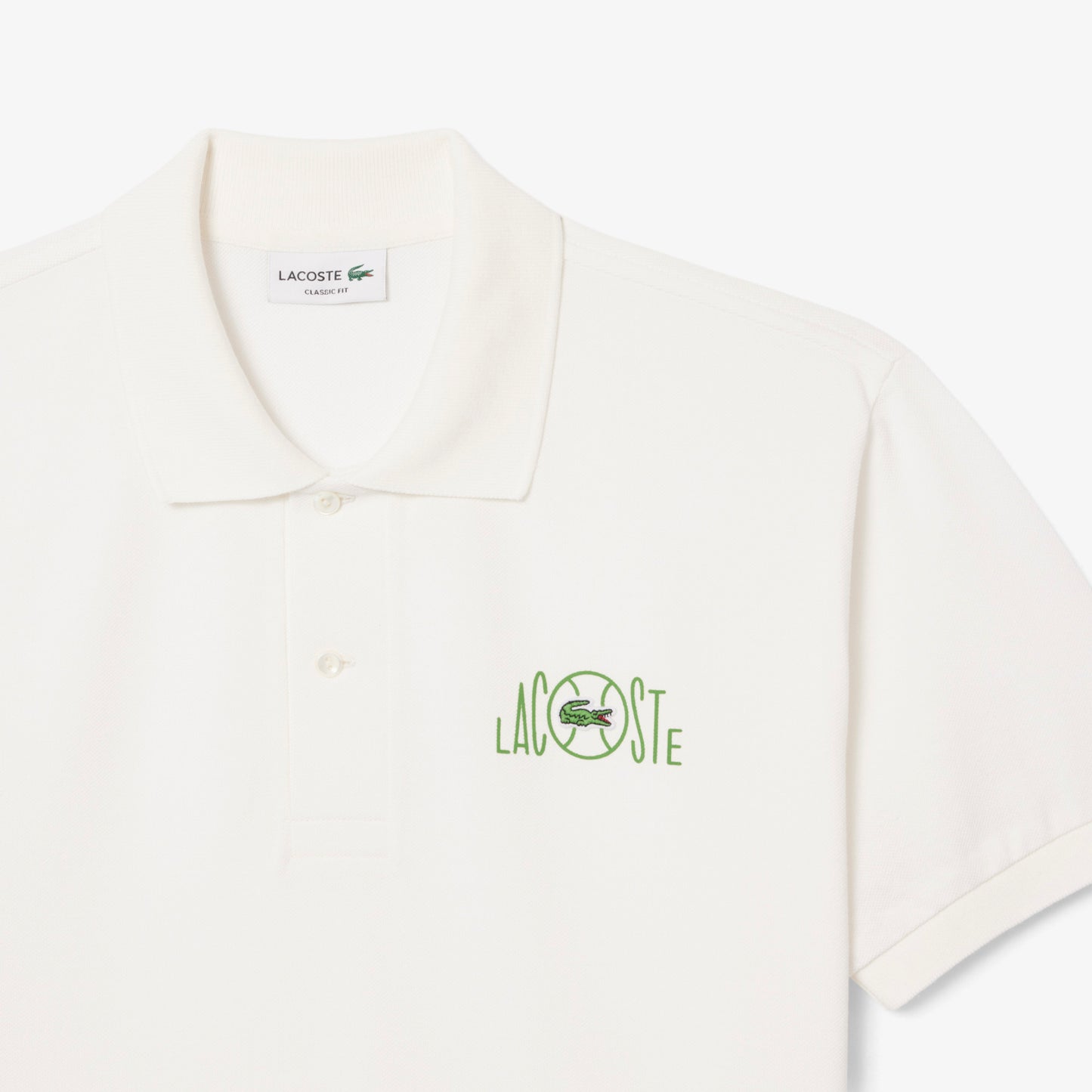 Polo De Corte Clásico Con Detalles De Marca Gráficos