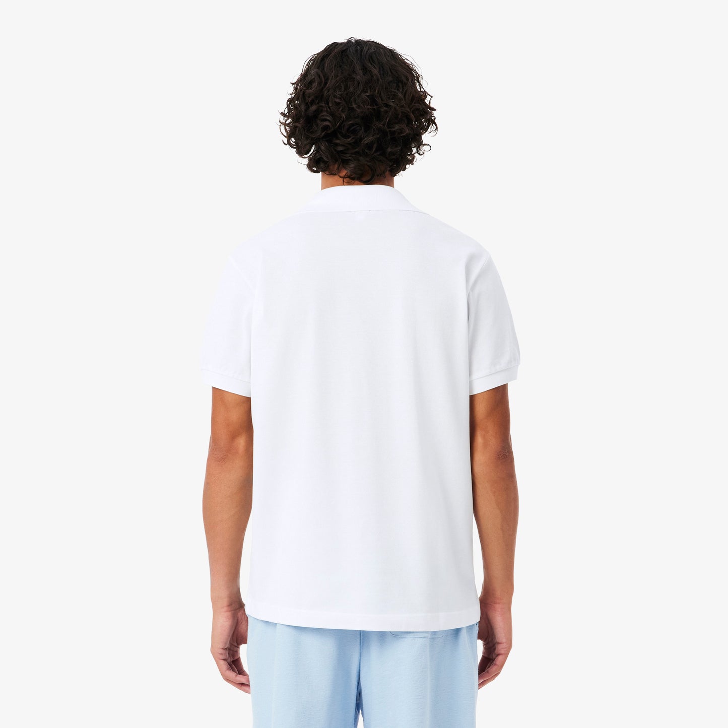 Polo De Piqué Estampado De Corte Clásico