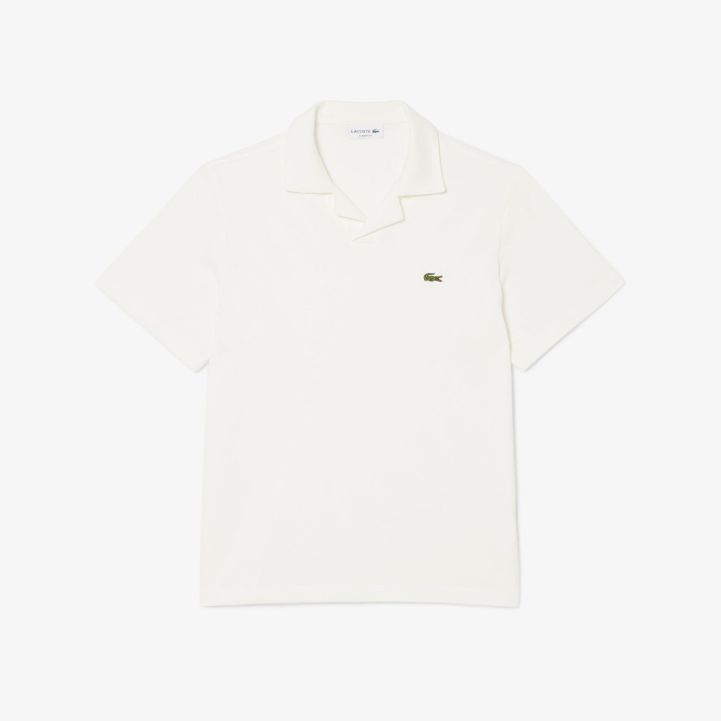 Polo De Corte Clásico Mezcla De Algodón Y Lino