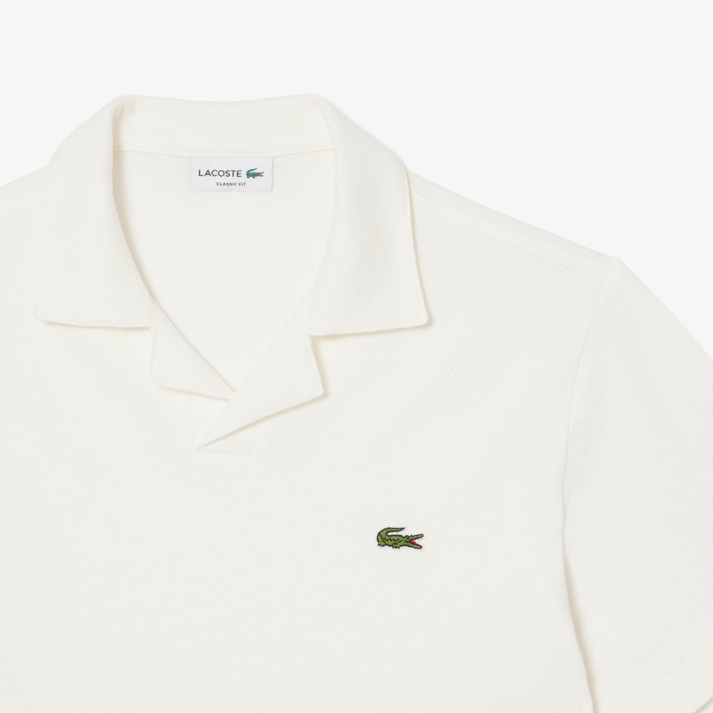 Polo De Corte Clásico Mezcla De Algodón Y Lino