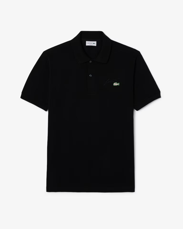 Polo De Minipiqué Con Detalle Bordado Fit Clásico