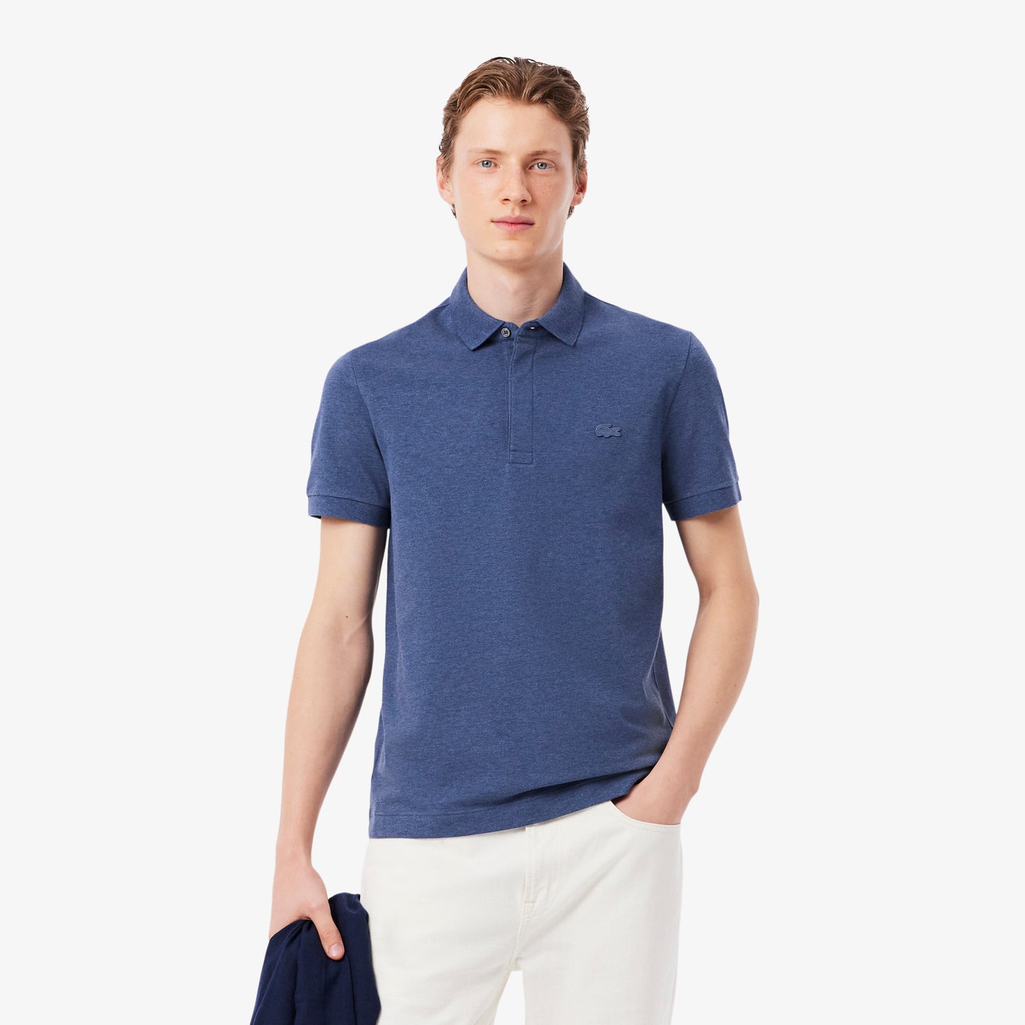 Polo Paris De Piqué Elástico De Corte Regular