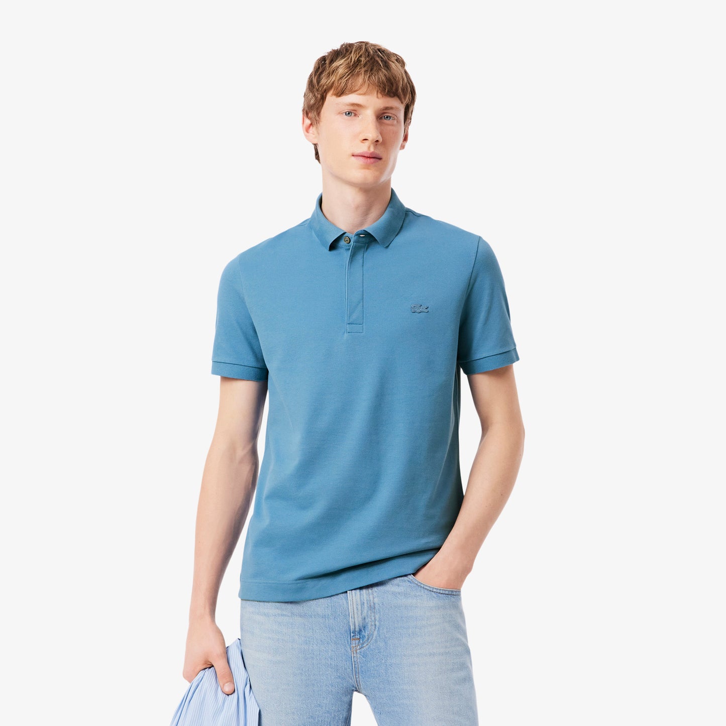 Polo Paris De Piqué Elástico De Corte Regular