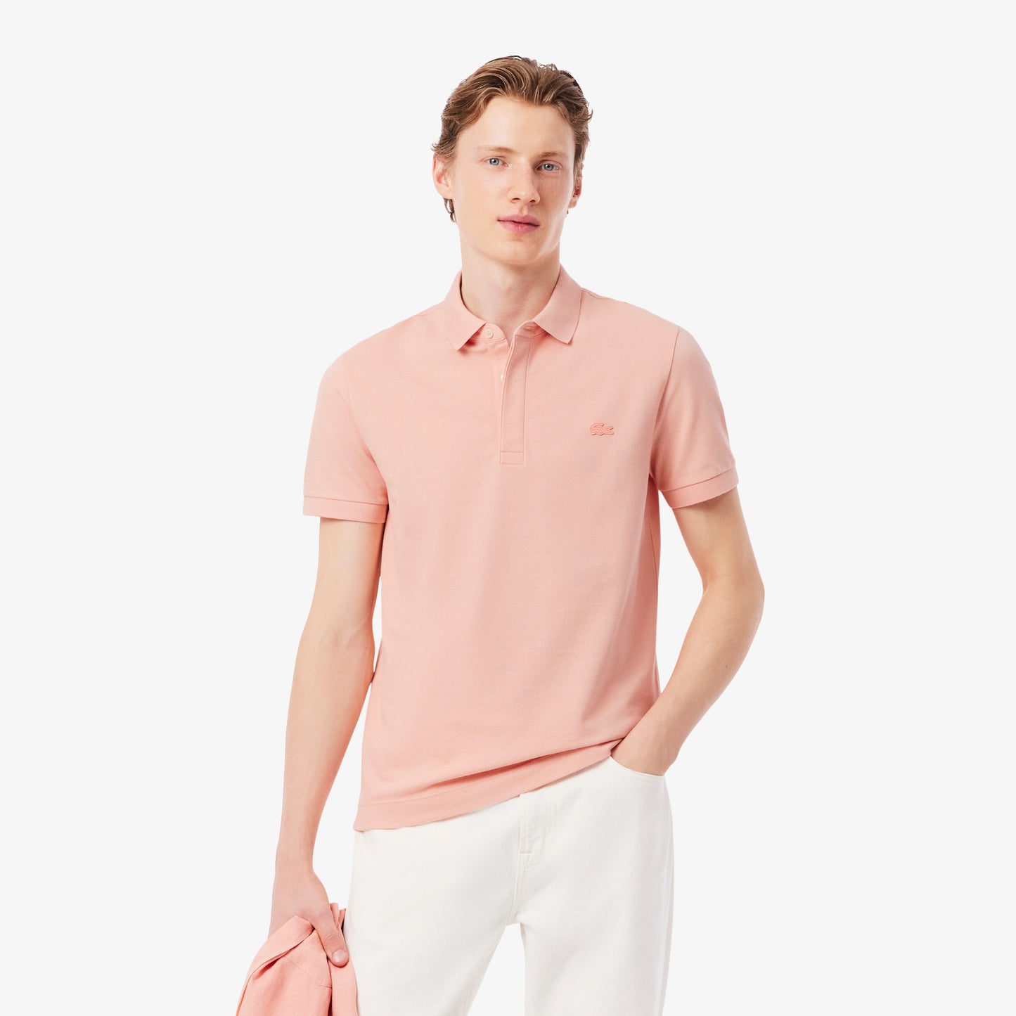 Polo Paris De Piqué Elástico De Corte Regular