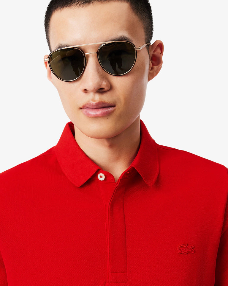 Polo Paris De Piqué Elástico De Corte Regular