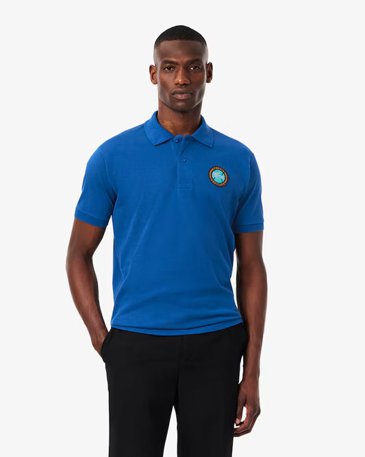 Polo Minipiqué Con Escudo Fit Clásico