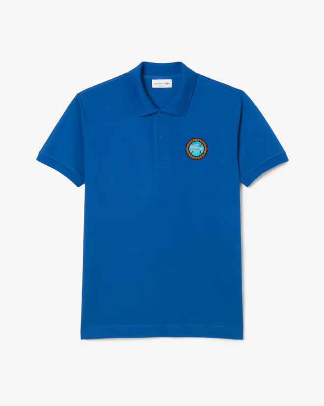 Polo Minipiqué Con Escudo Fit Clásico