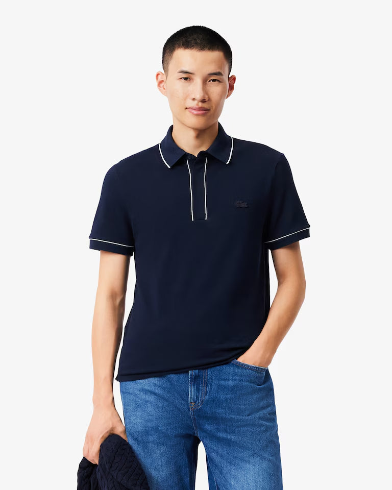 Polo Paris De Piqué Elástico De Corte Regular