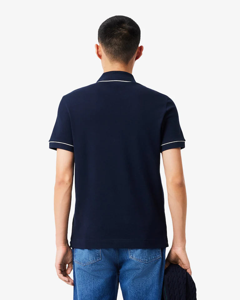 Polo Paris De Piqué Elástico De Corte Regular