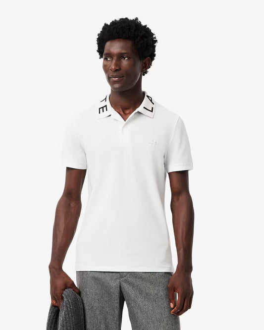 Polo Con Emblema Jacquard Al Cuerpo