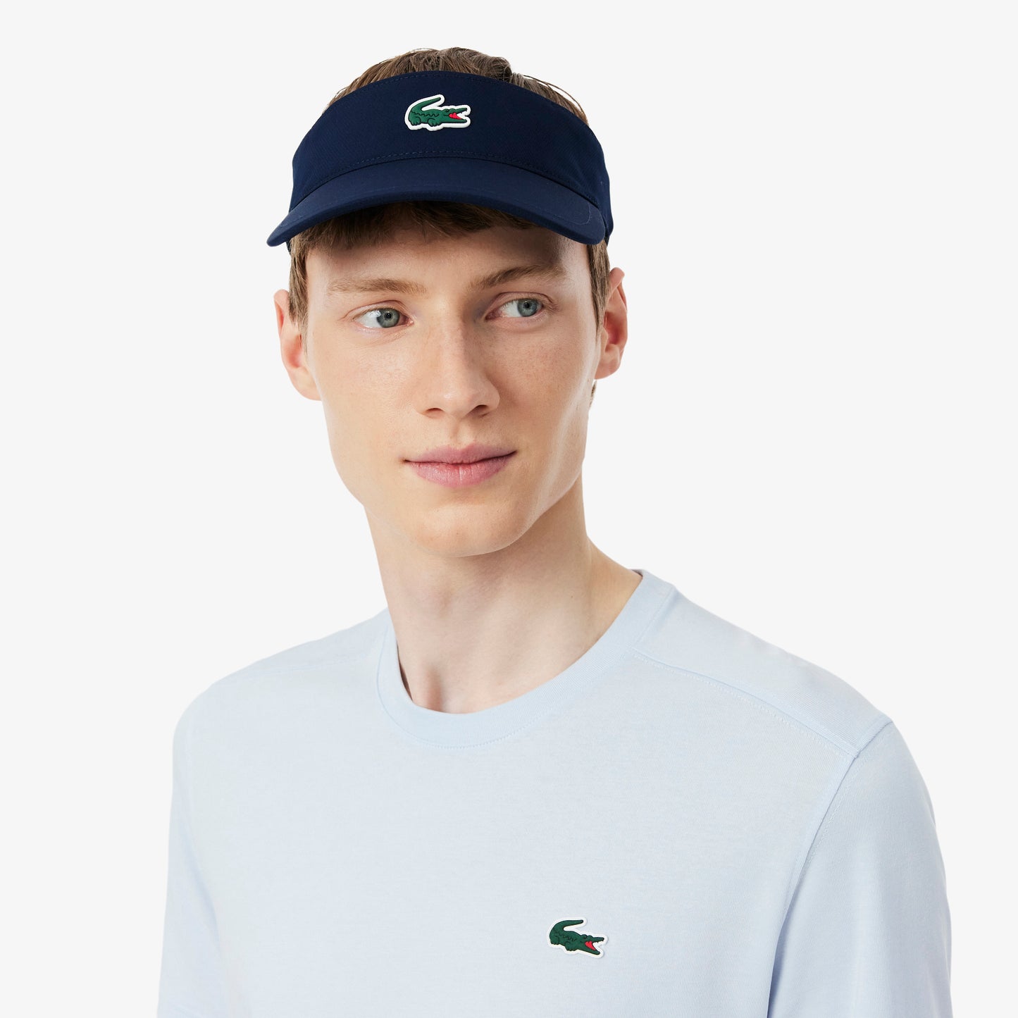Visera Deportiva De Tafetán Con Diseño Diamante