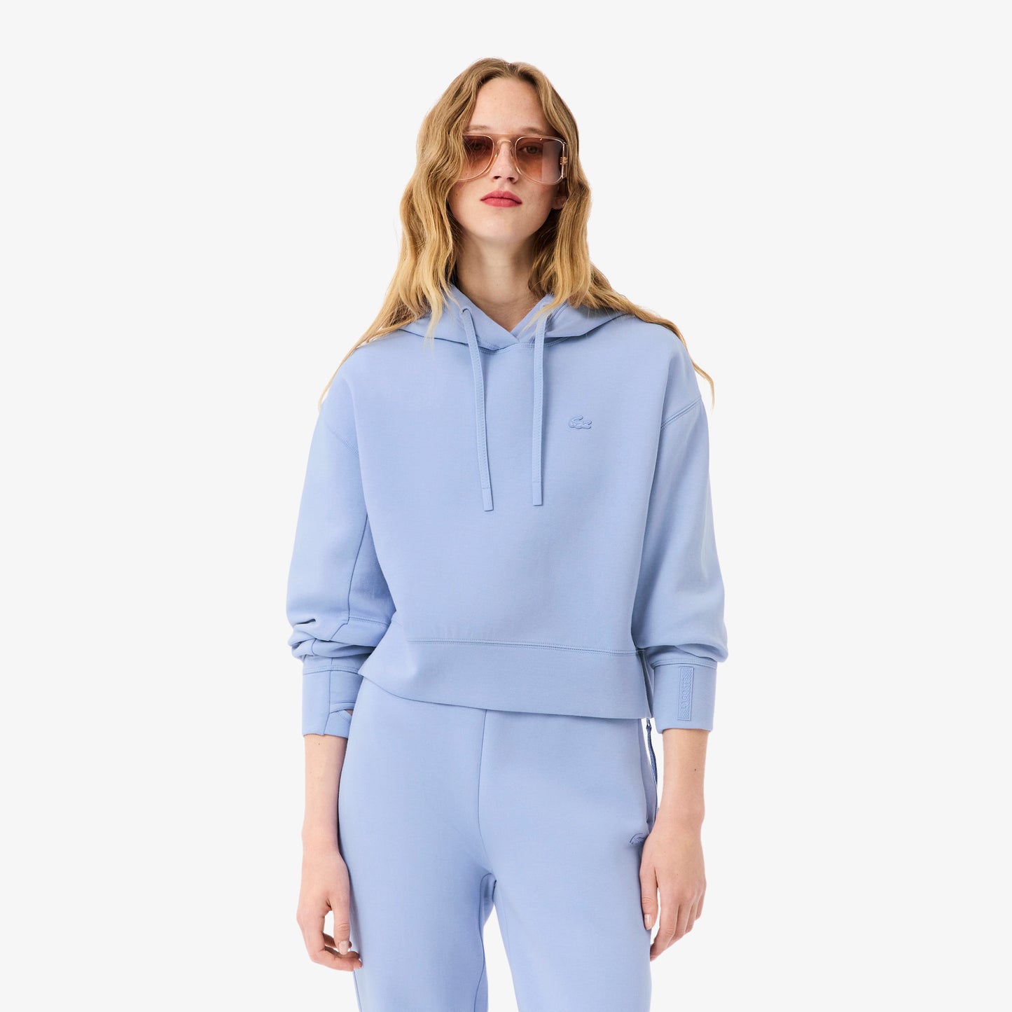 Buzo De Algodón Corto Con Capucha