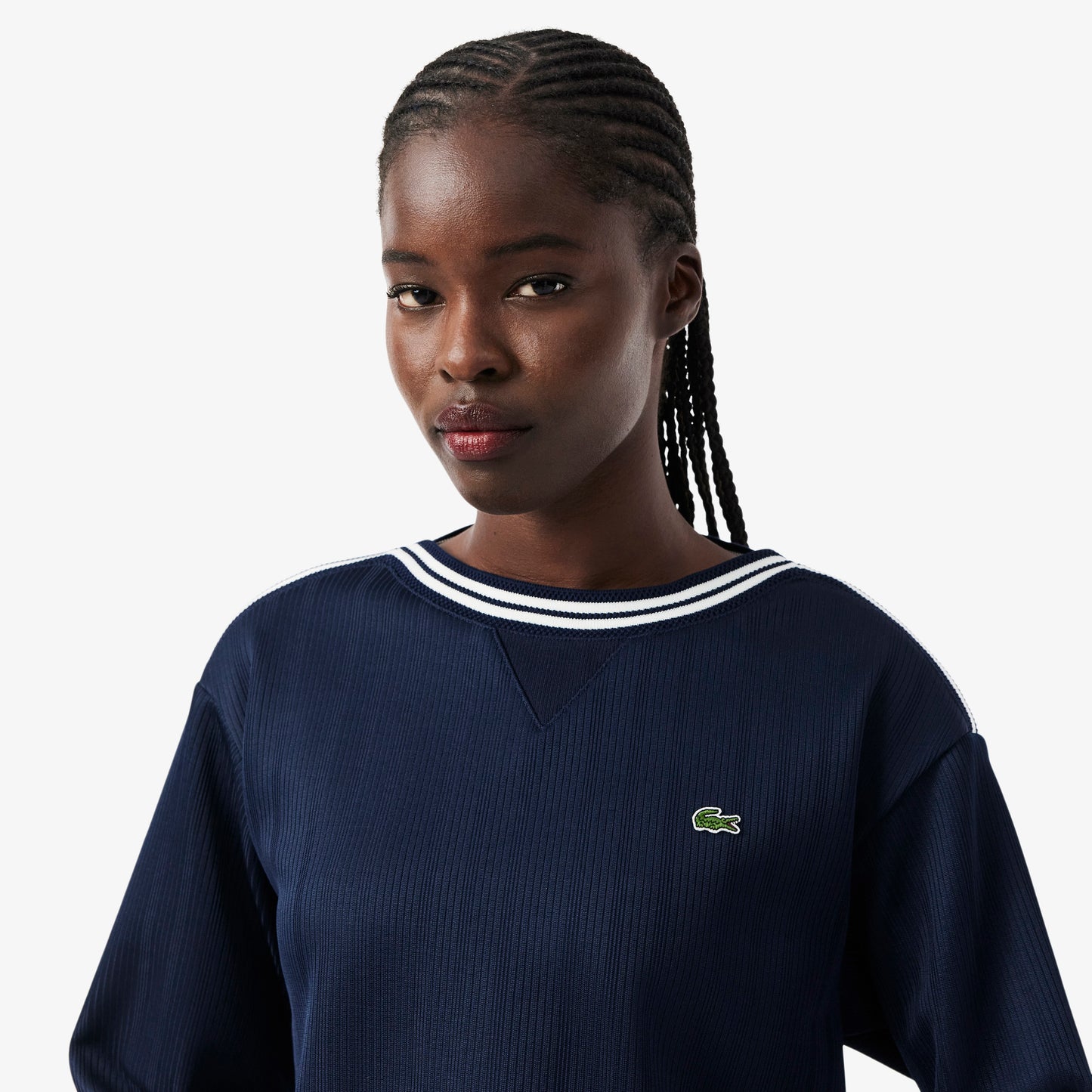 Sudadera De Cuello Barco Fabricada En Francia