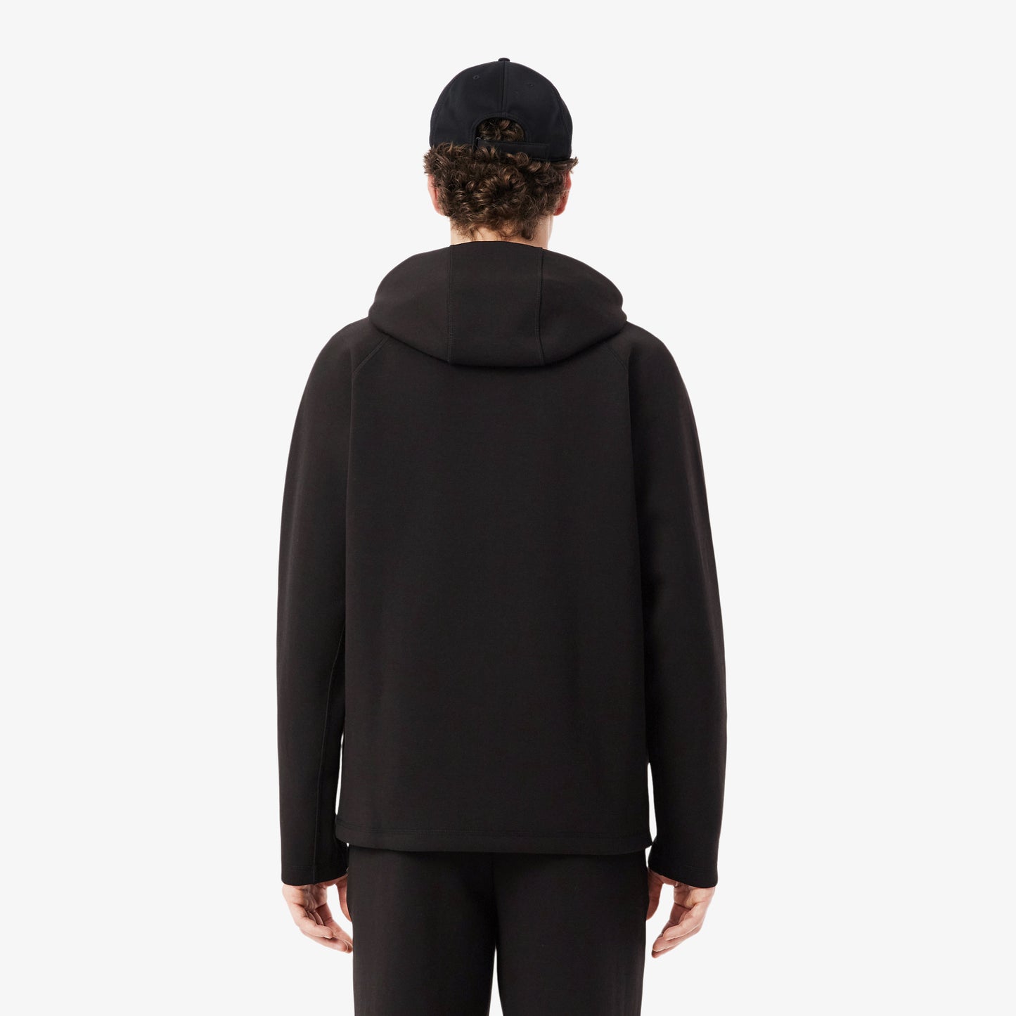 Sudadera Deportiva Elástica Con Capucha Y Cremallera