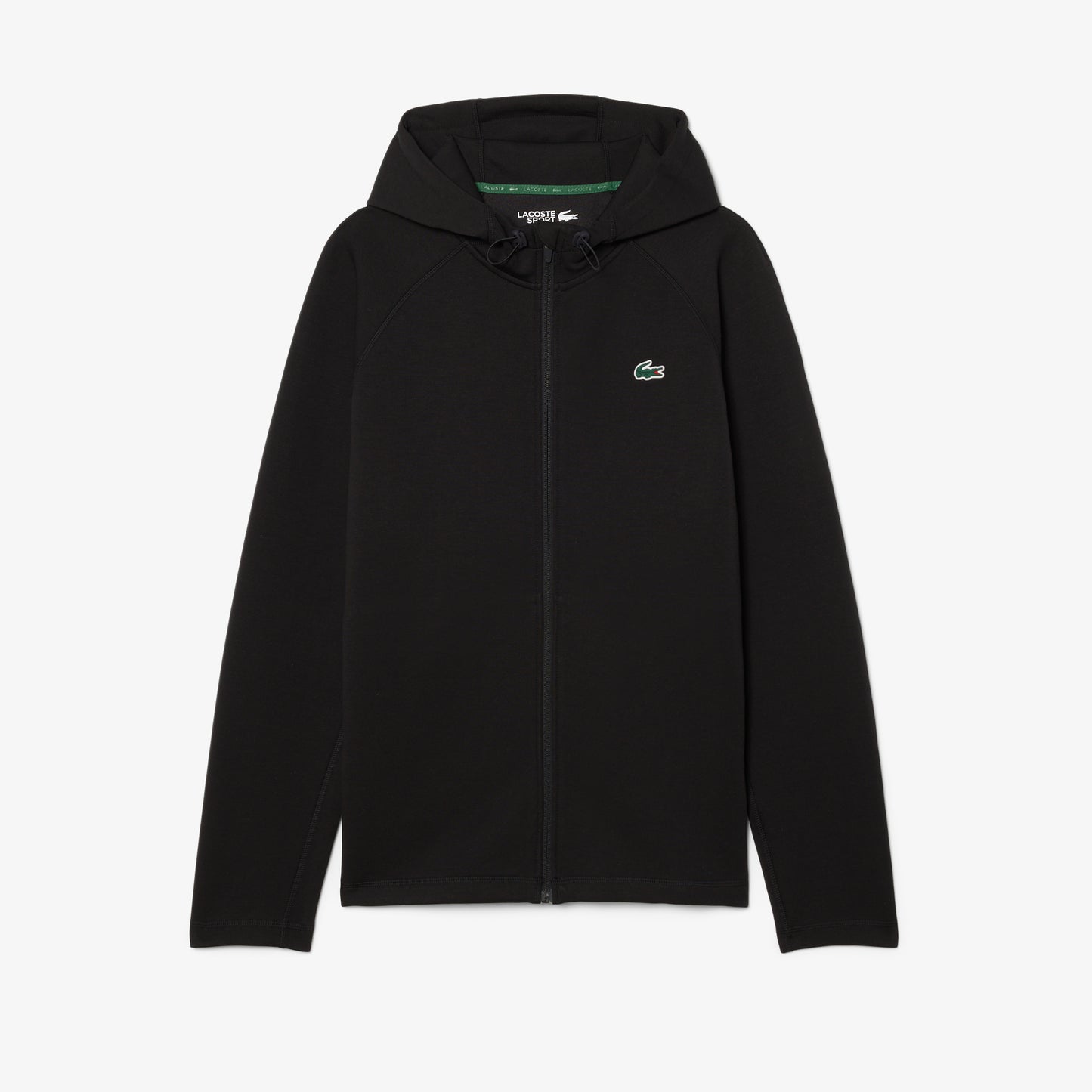 Sudadera Deportiva Elástica Con Capucha Y Cremallera