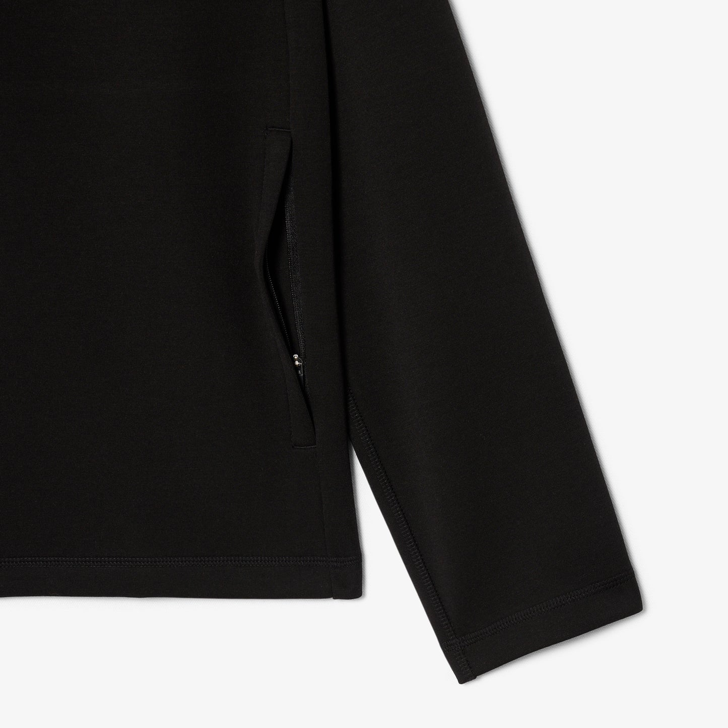 Sudadera Deportiva Elástica Con Capucha Y Cremallera