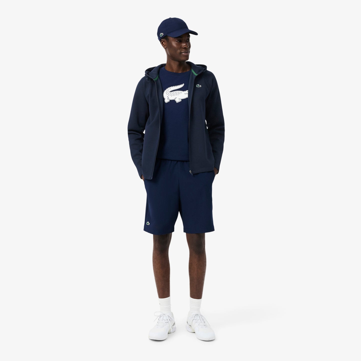 Sudadera Deportiva Elástica Con Capucha Y Cremallera