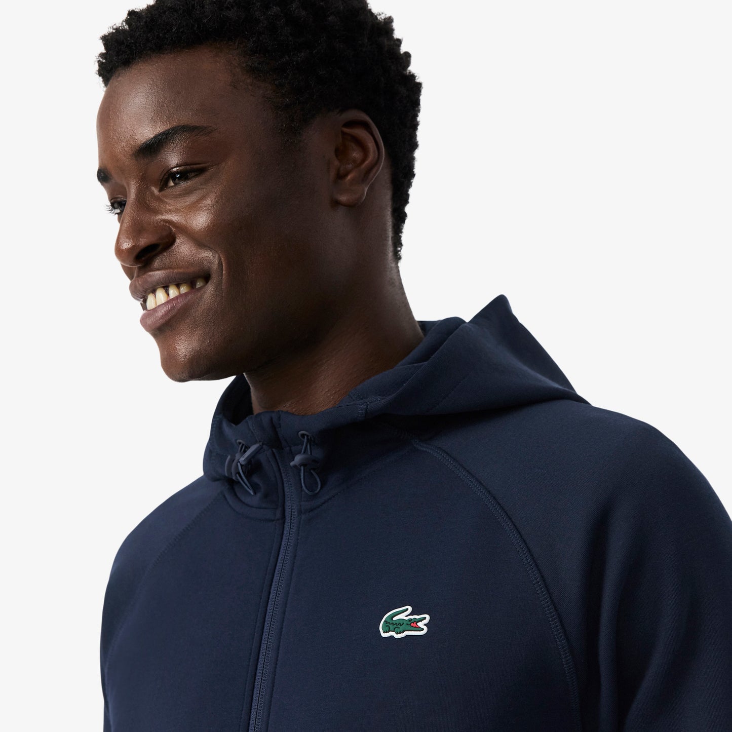 Sudadera Deportiva Elástica Con Capucha Y Cremallera