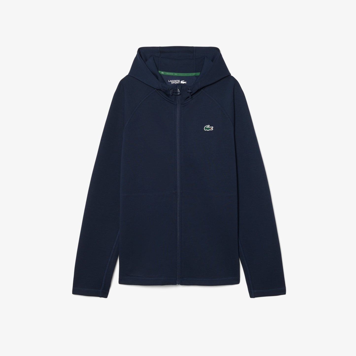 Sudadera Deportiva Elástica Con Capucha Y Cremallera