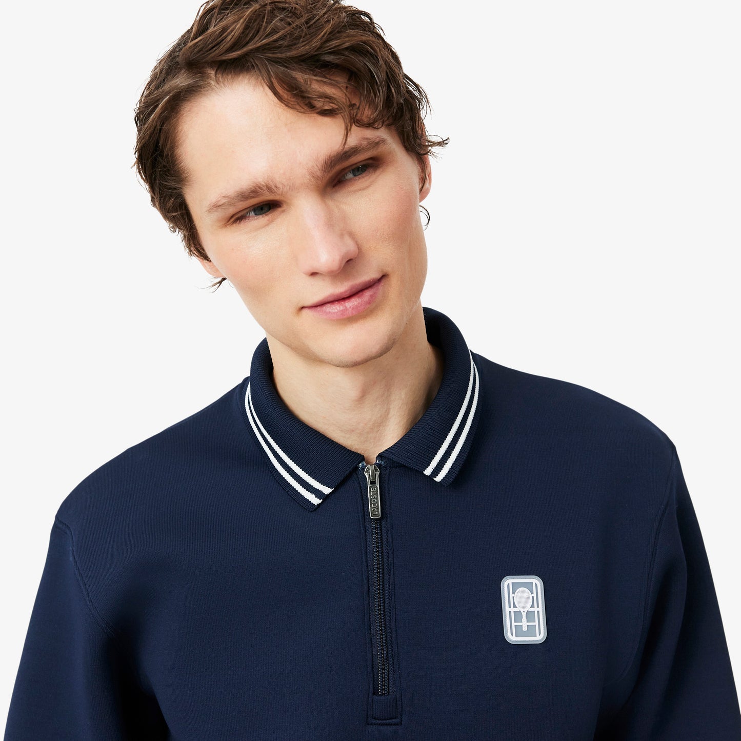 Sudadera De Tenis Con Cremallera Y Cuello Polo Heritage