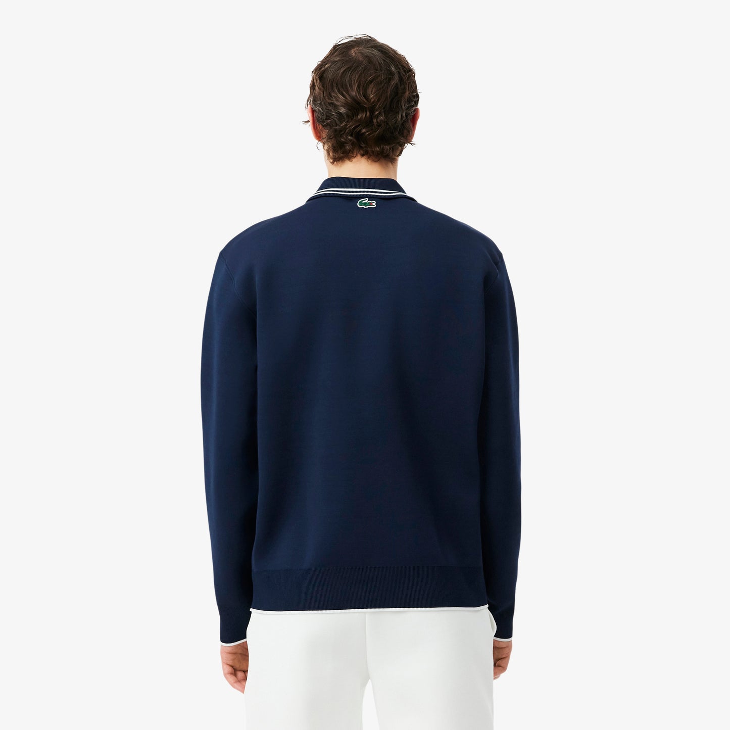 Sudadera De Tenis Con Cremallera Y Cuello Polo Heritage