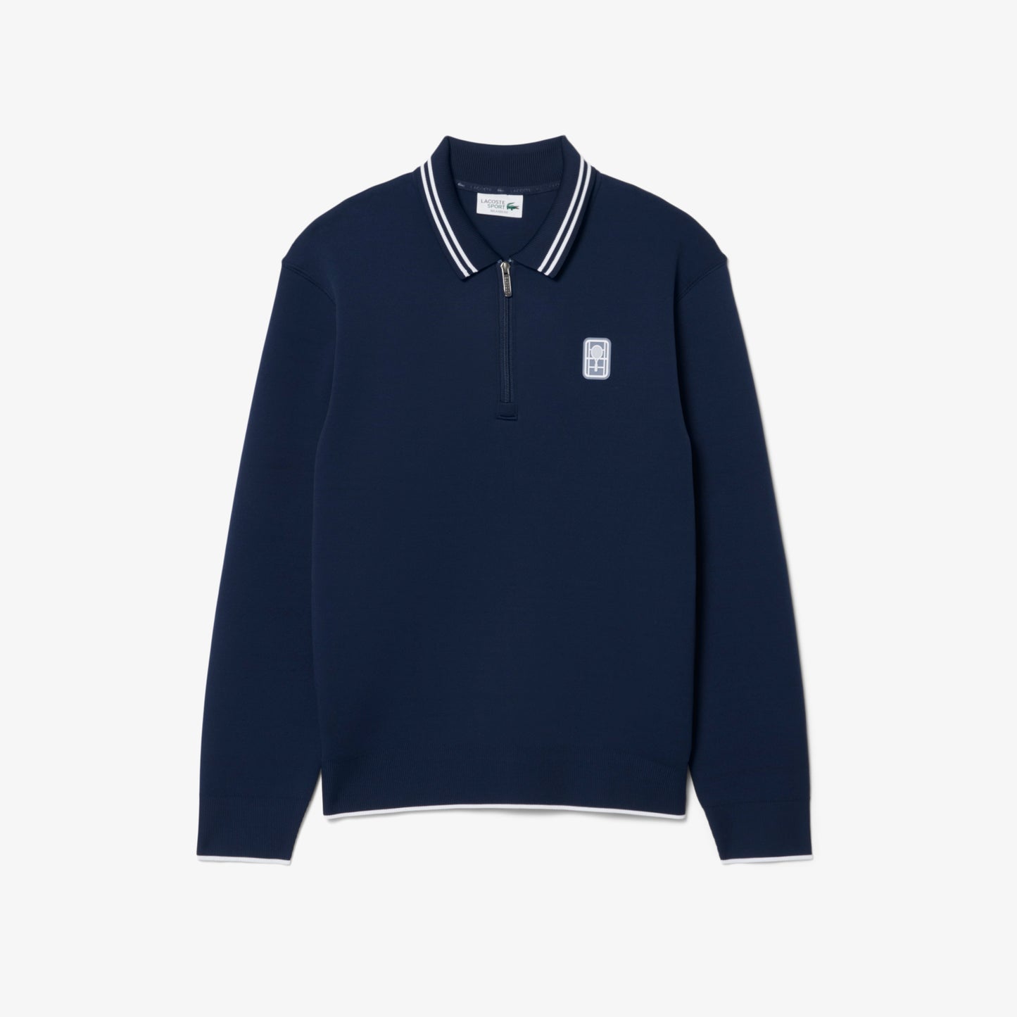 Sudadera De Tenis Con Cremallera Y Cuello Polo Heritage