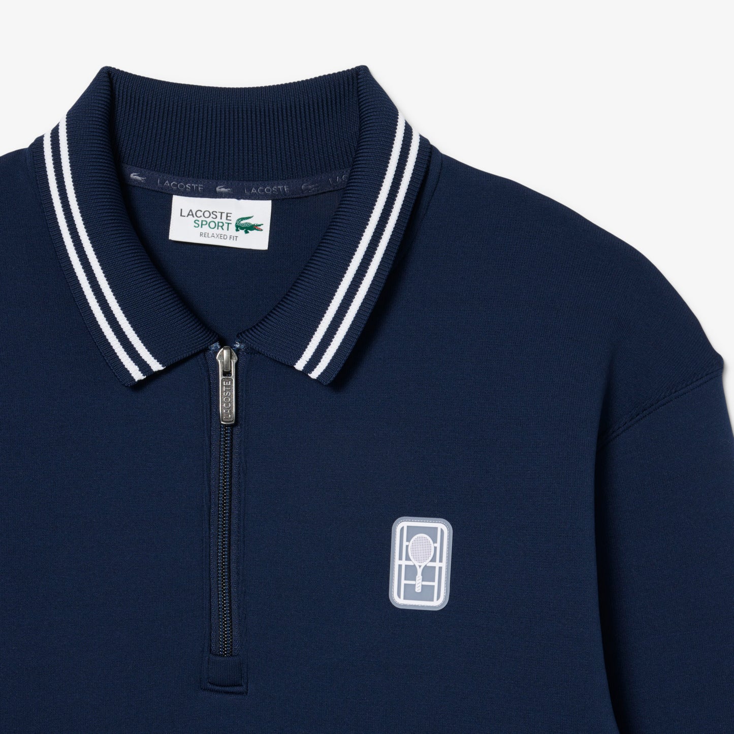 Sudadera De Tenis Con Cremallera Y Cuello Polo Heritage