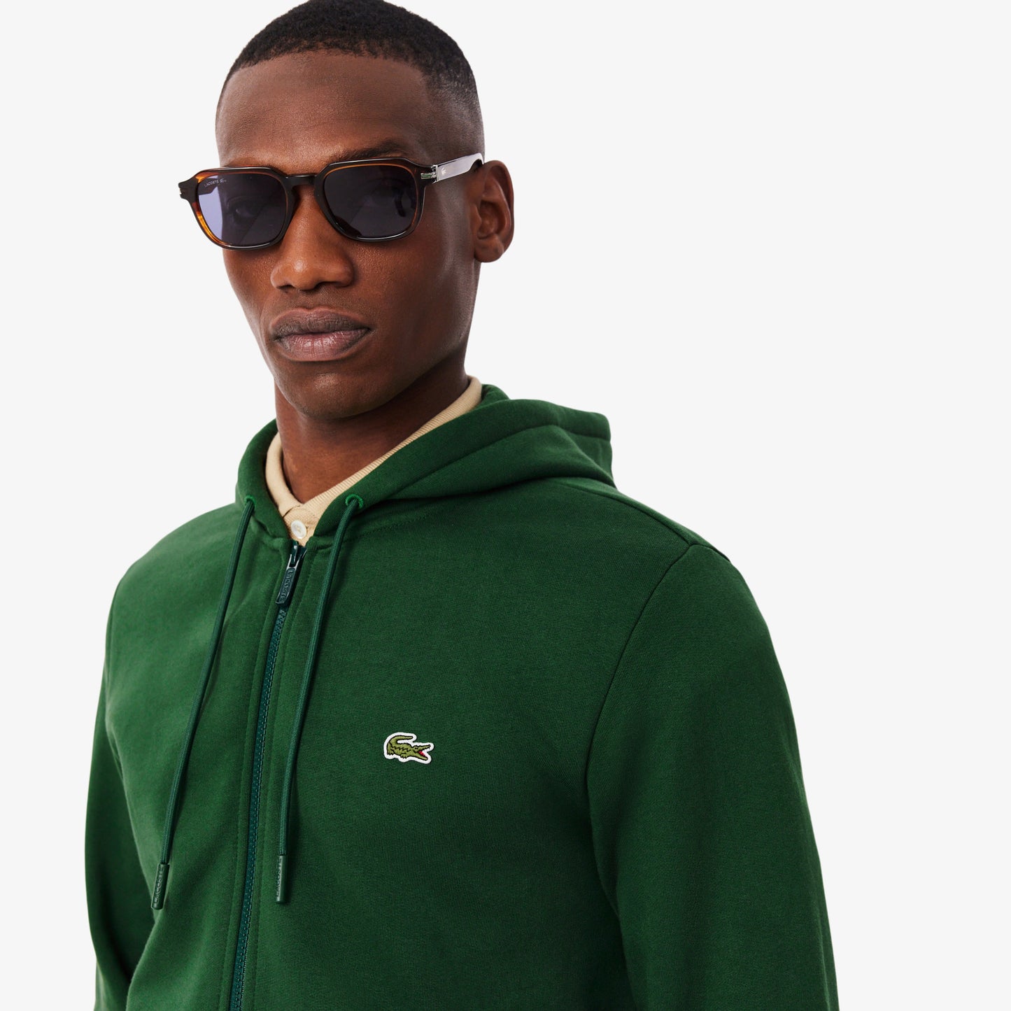 Sudadera De Lana Con Capucha Y Cremallera