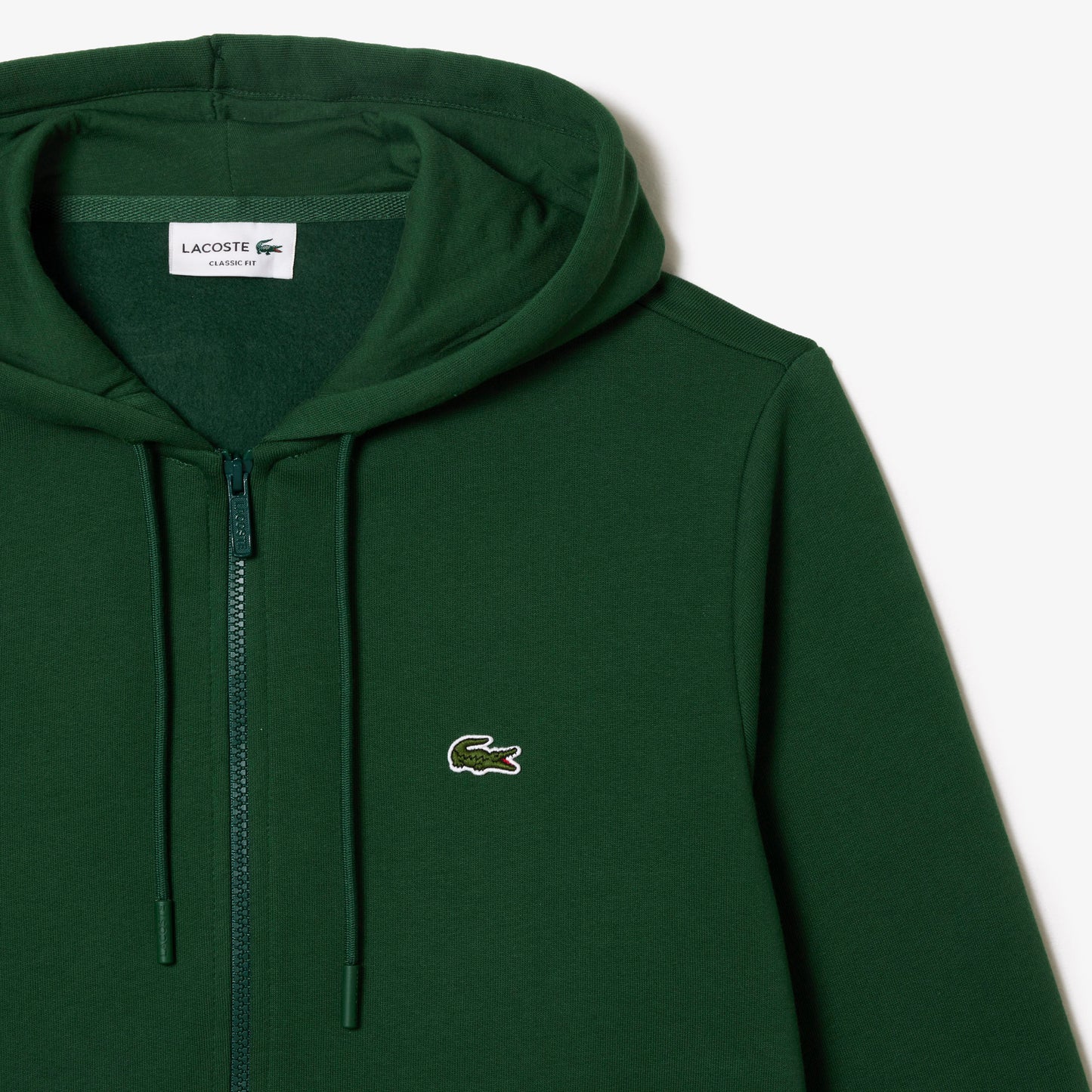 Sudadera De Lana Con Capucha Y Cremallera