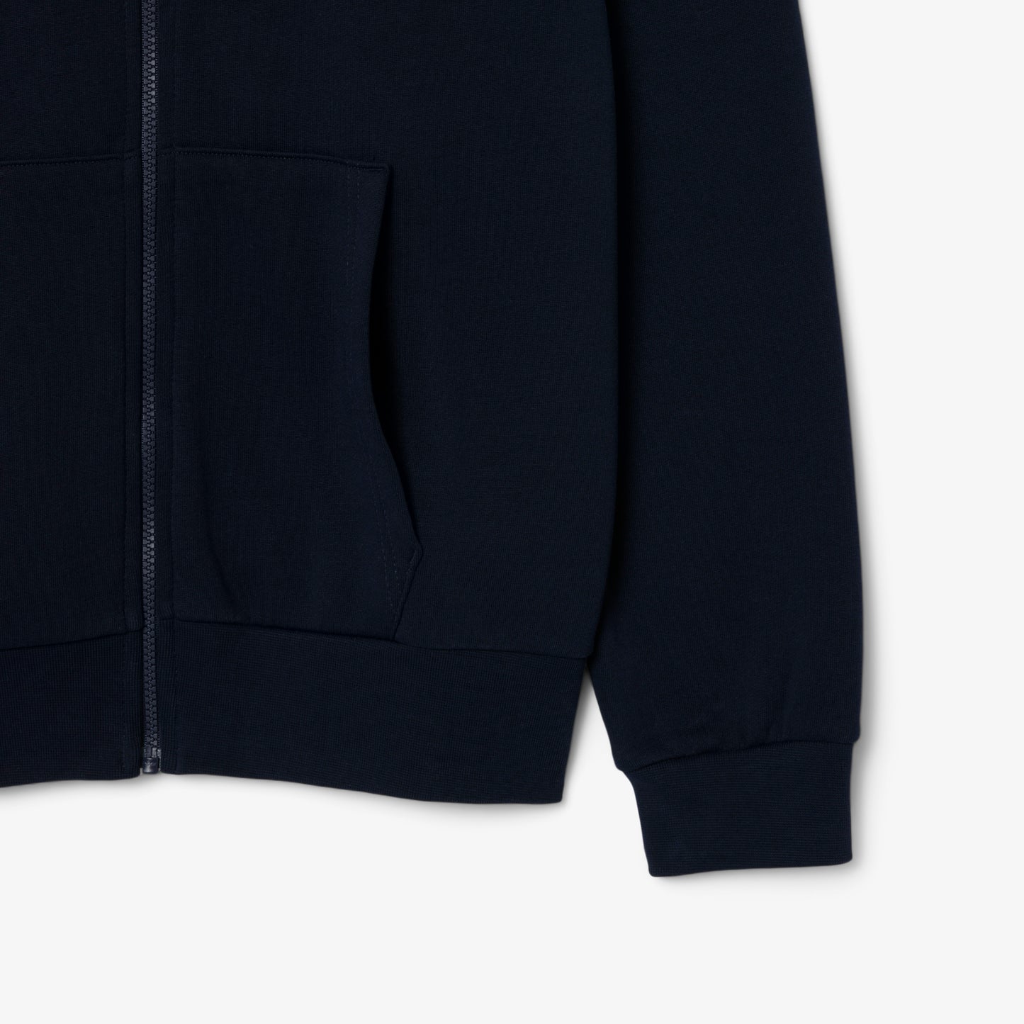 Sudadera De Lana Con Capucha Y Cremallera