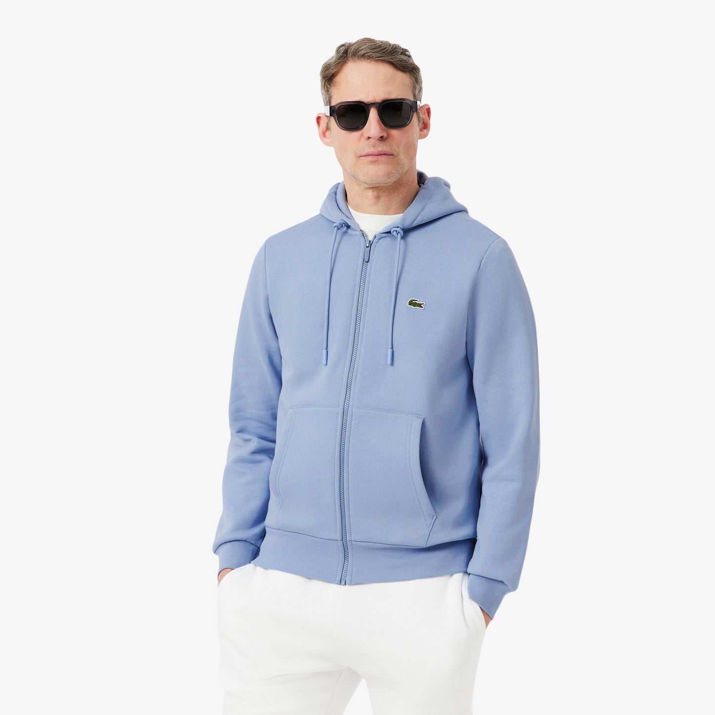 Sudadera De Lana Con Capucha Y Cremallera