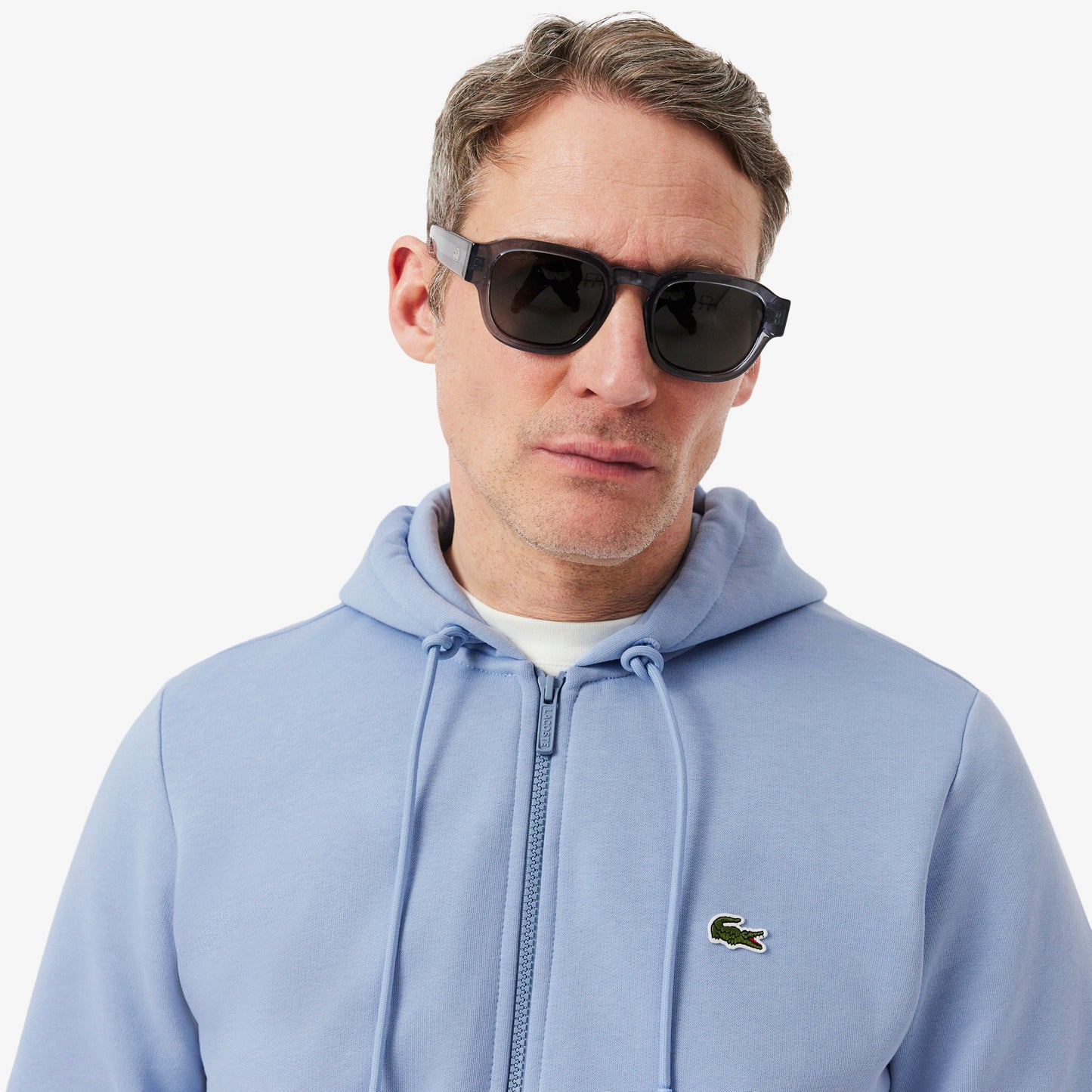 Sudadera De Lana Con Capucha Y Cremallera