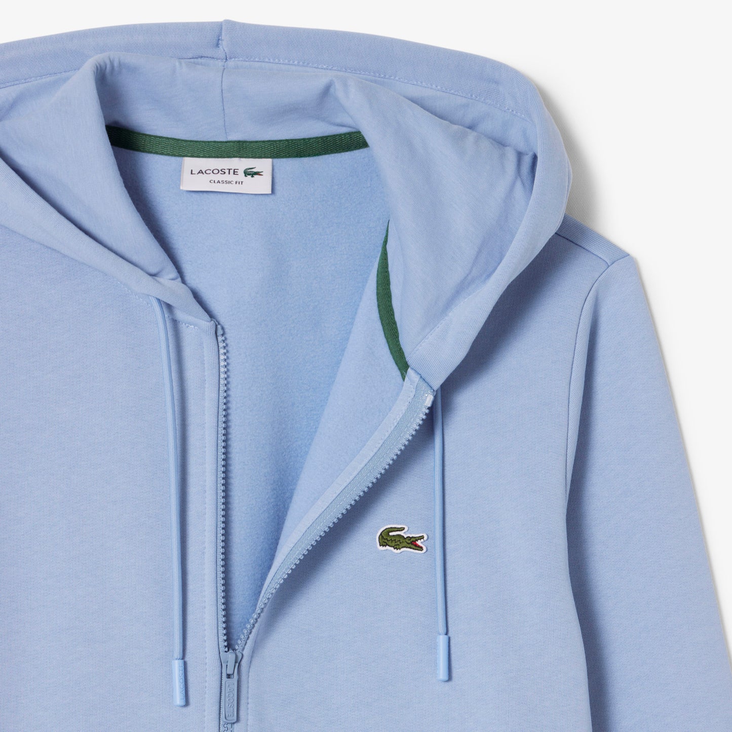 Sudadera De Lana Con Capucha Y Cremallera