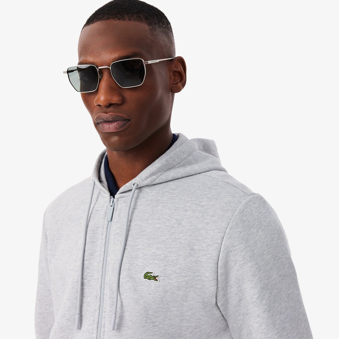 Sudadera De Lana Con Capucha Y Cremallera