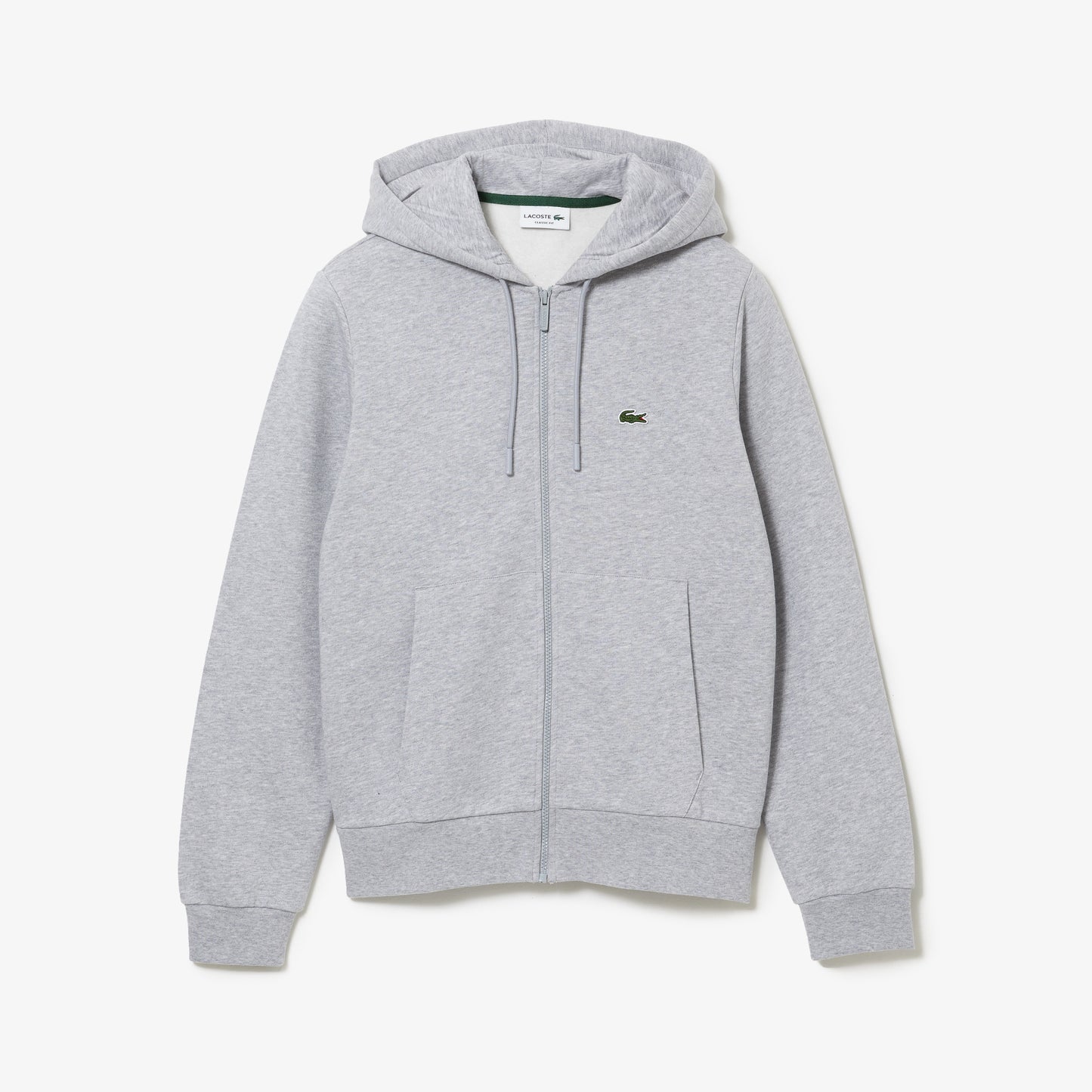 Sudadera De Lana Con Capucha Y Cremallera