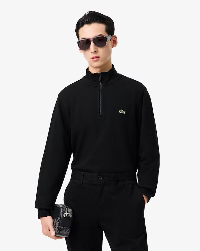 Sudadera Con Cuello Alto Y Cremallera