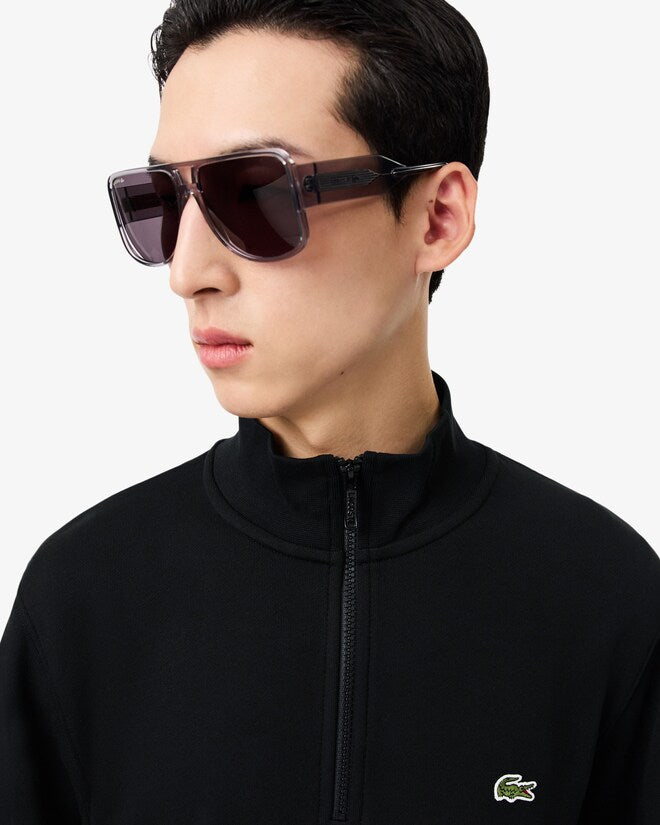Sudadera Con Cuello Alto Y Cremallera