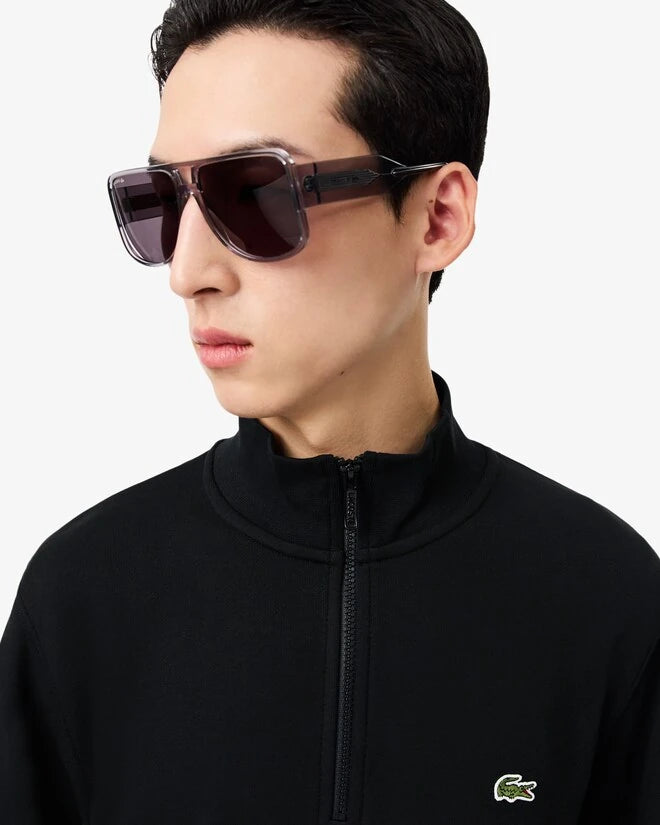 Sudadera Con Cuello Alto Y Cremallera