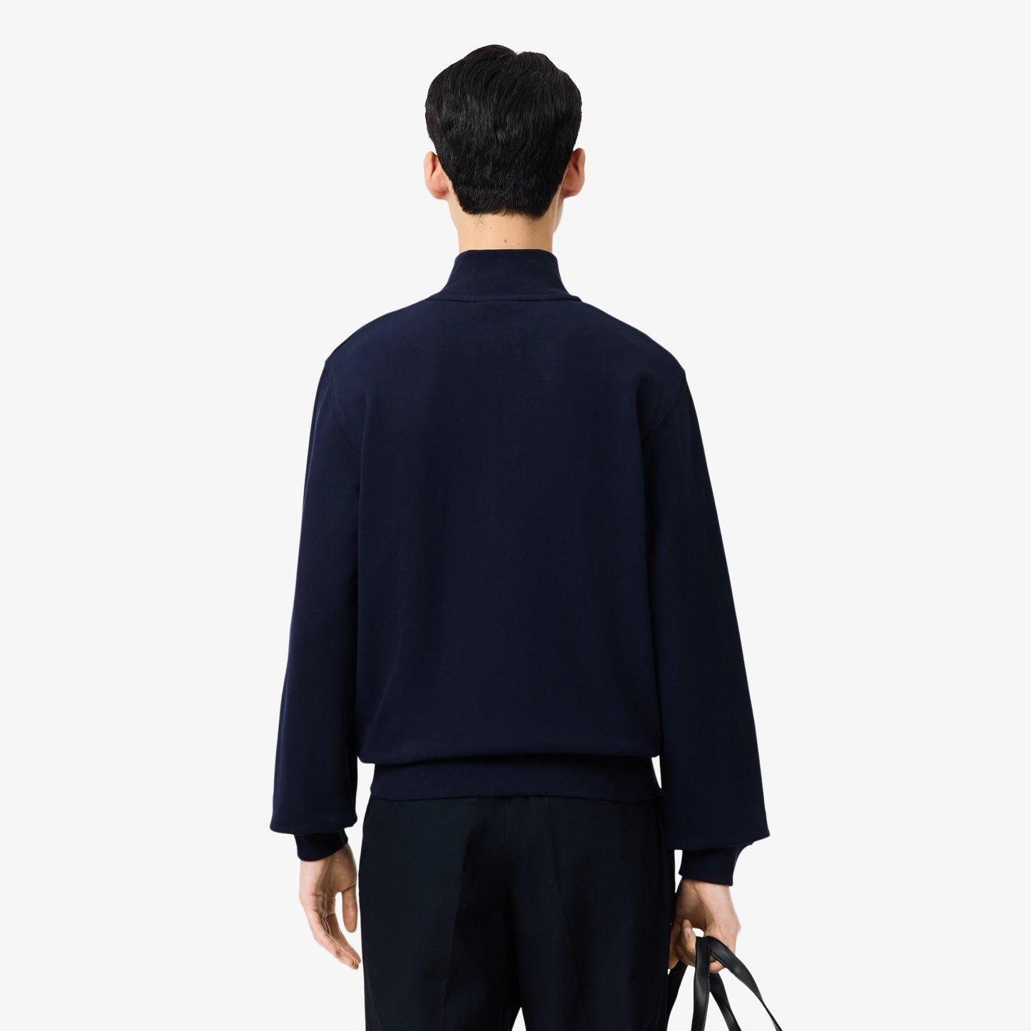 Sudadera Con Cuello Alto Y Cremallera