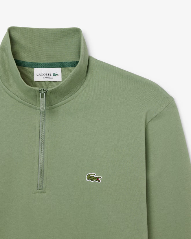 Sudadera Con Cuello Alto Y Cremallera