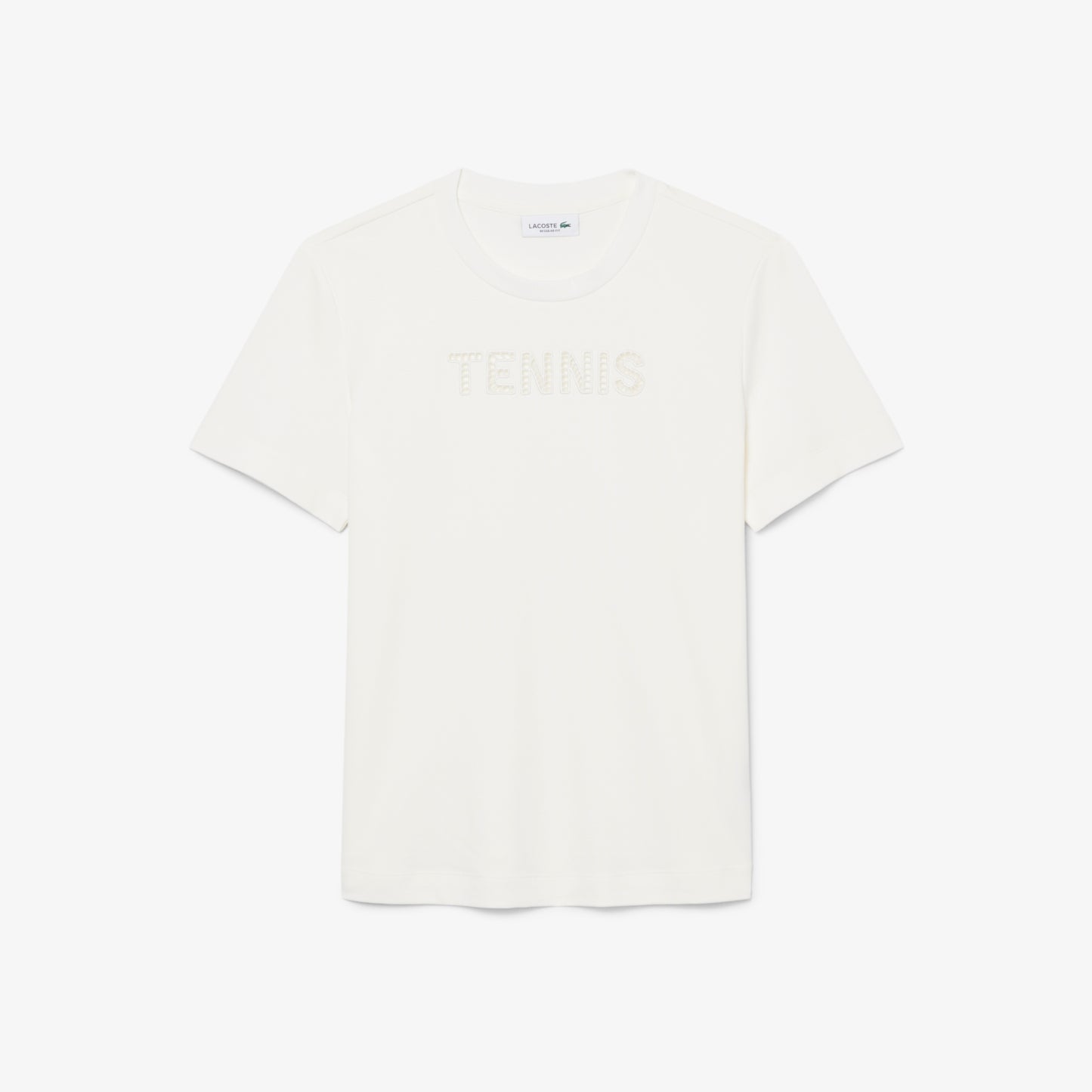 Camiseta Con Bordado De Tenis