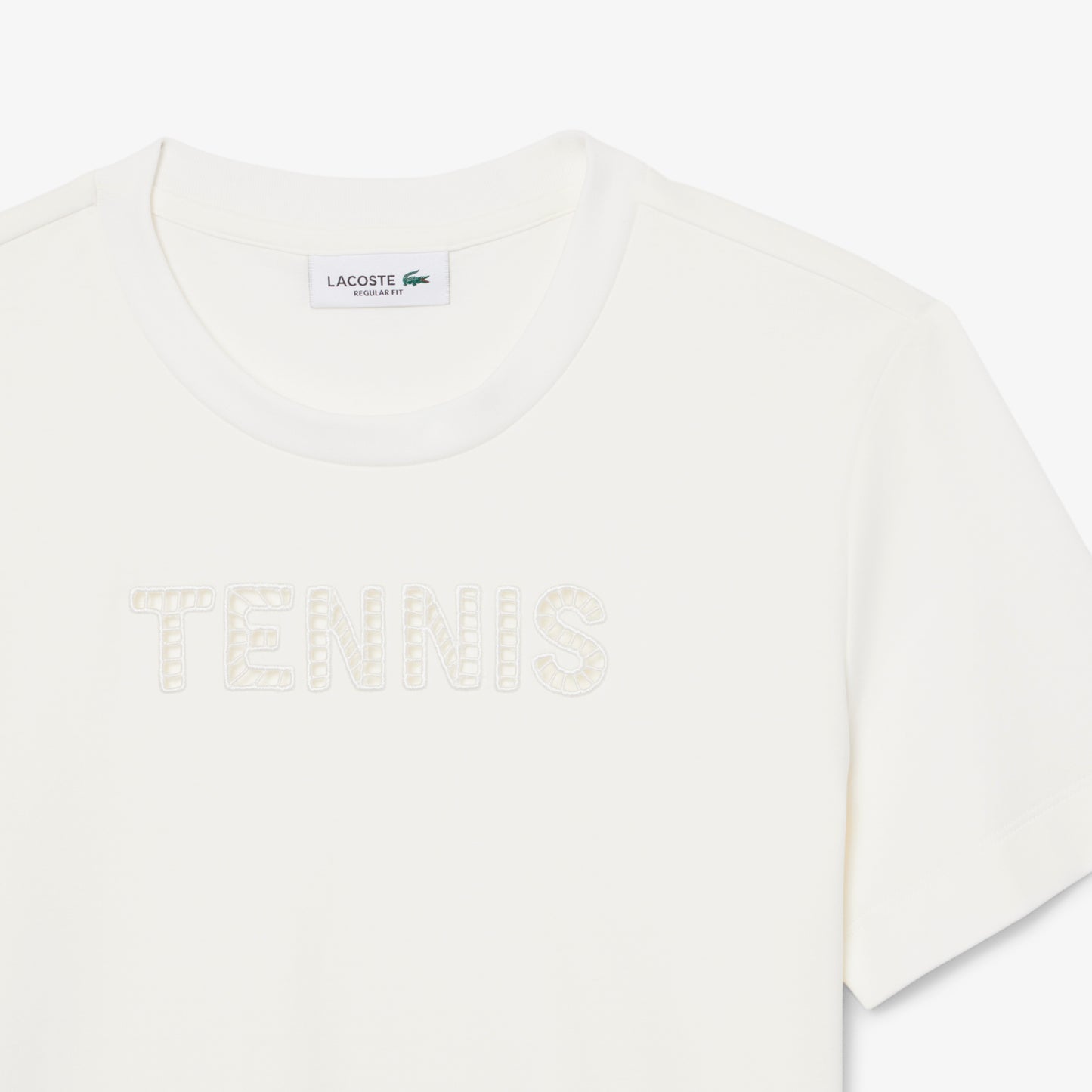 Camiseta Con Bordado De Tenis