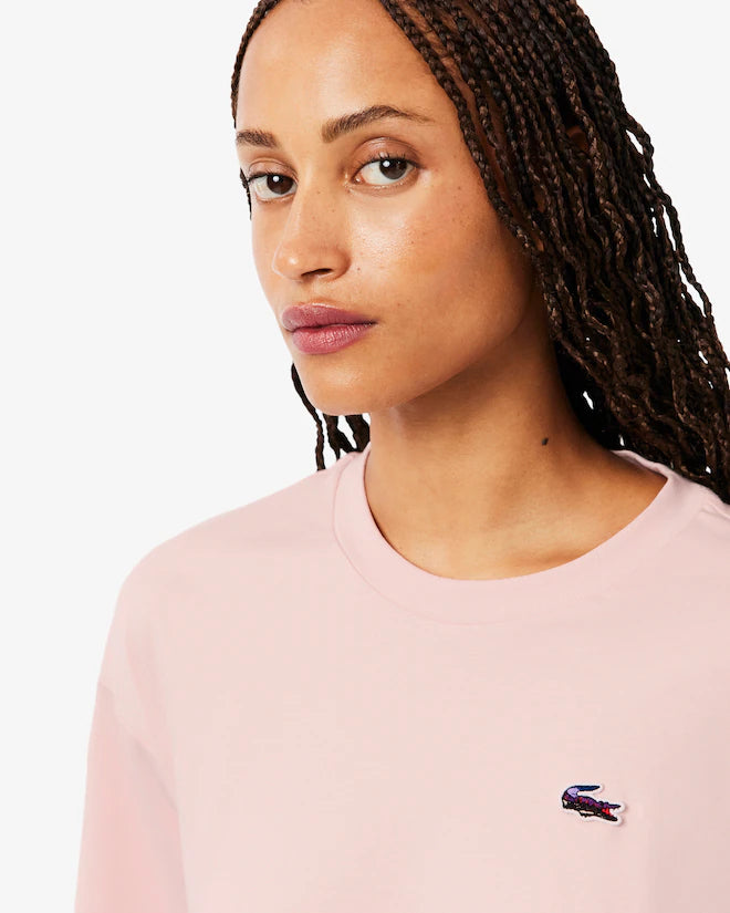 Camiseta Landscape Con Cocodrilo Estampado Fit Relax